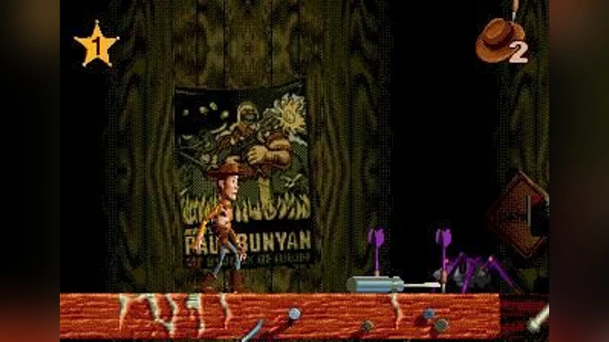 Скриншот из игры Disney's Toy Story - 2