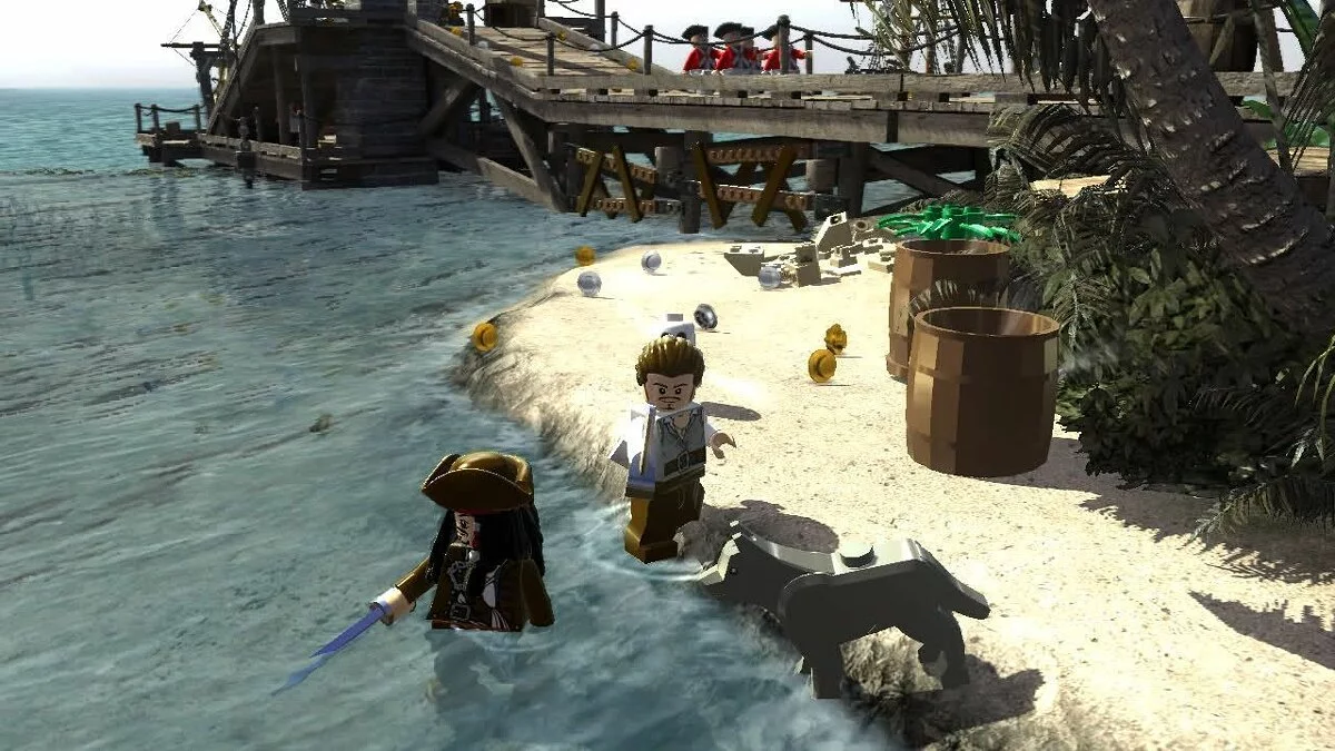 Скриншот из игры LEGO Pirates of the Caribbean: The Video Game - 22
