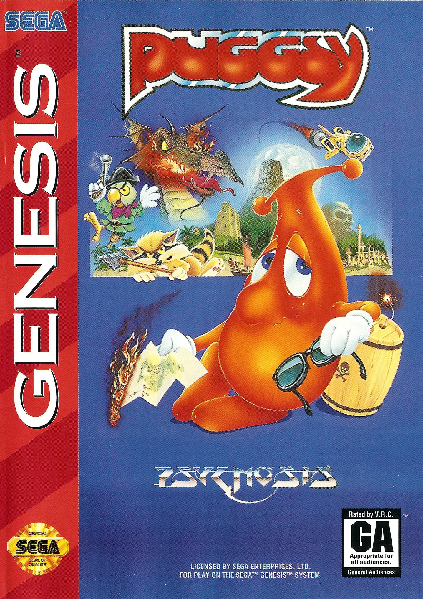 Обложка игры Puggsy