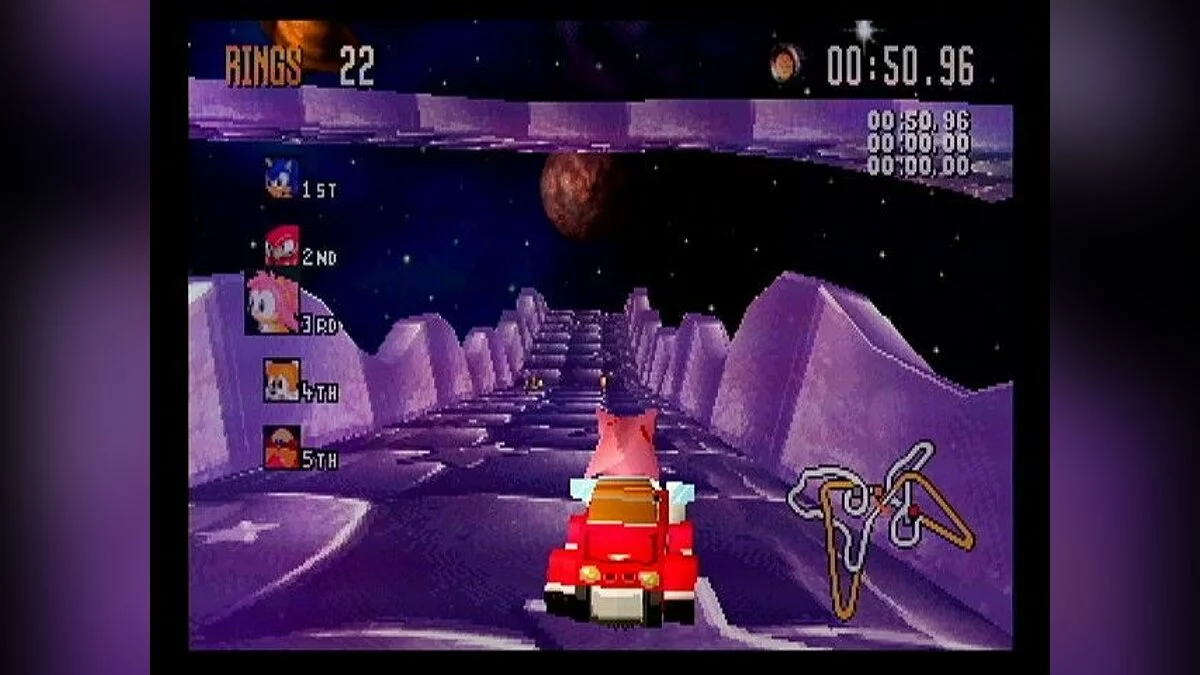 Скриншот из игры Sonic R - 10