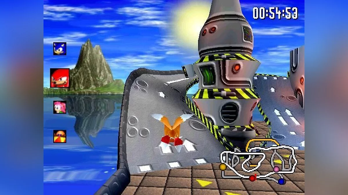 Скриншот из игры Sonic R - 1
