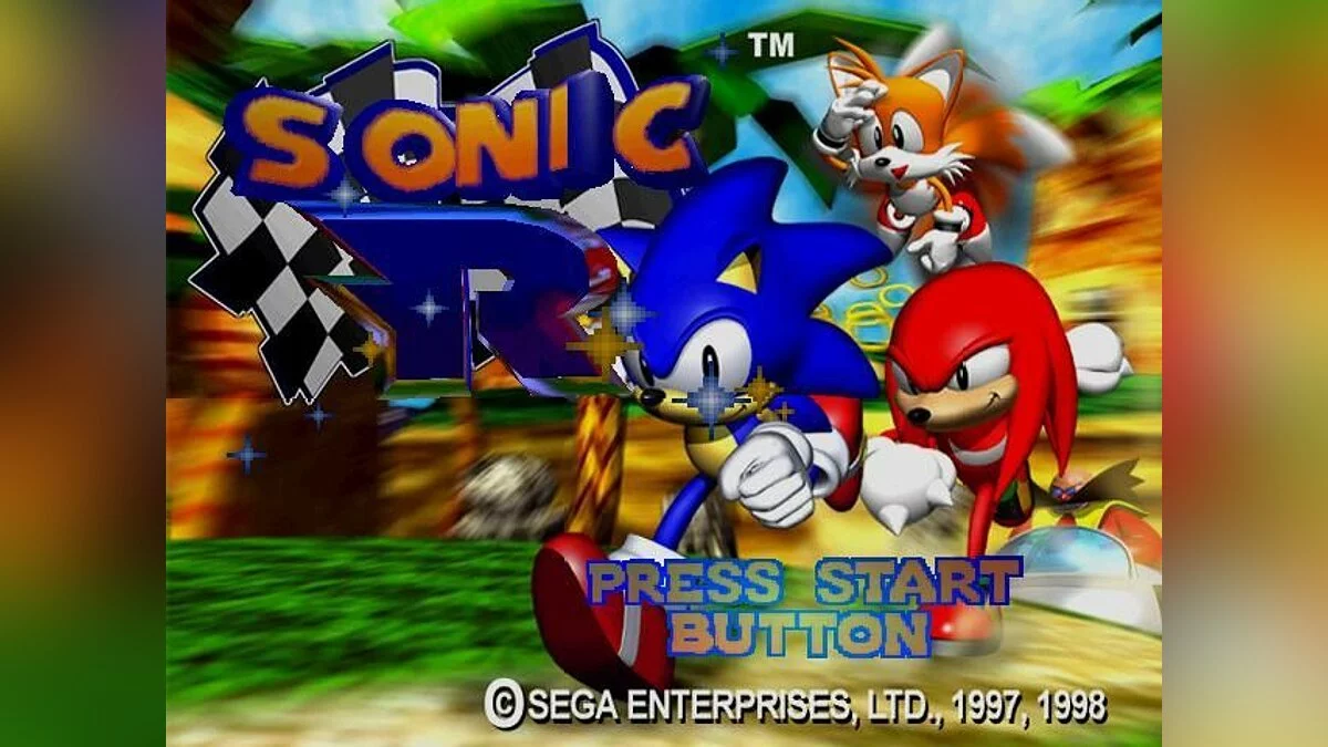 Скриншот из игры Sonic R - 2