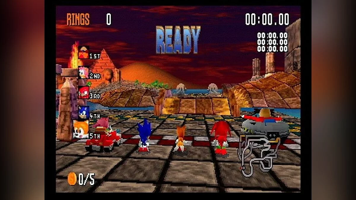 Скриншот из игры Sonic R - 9