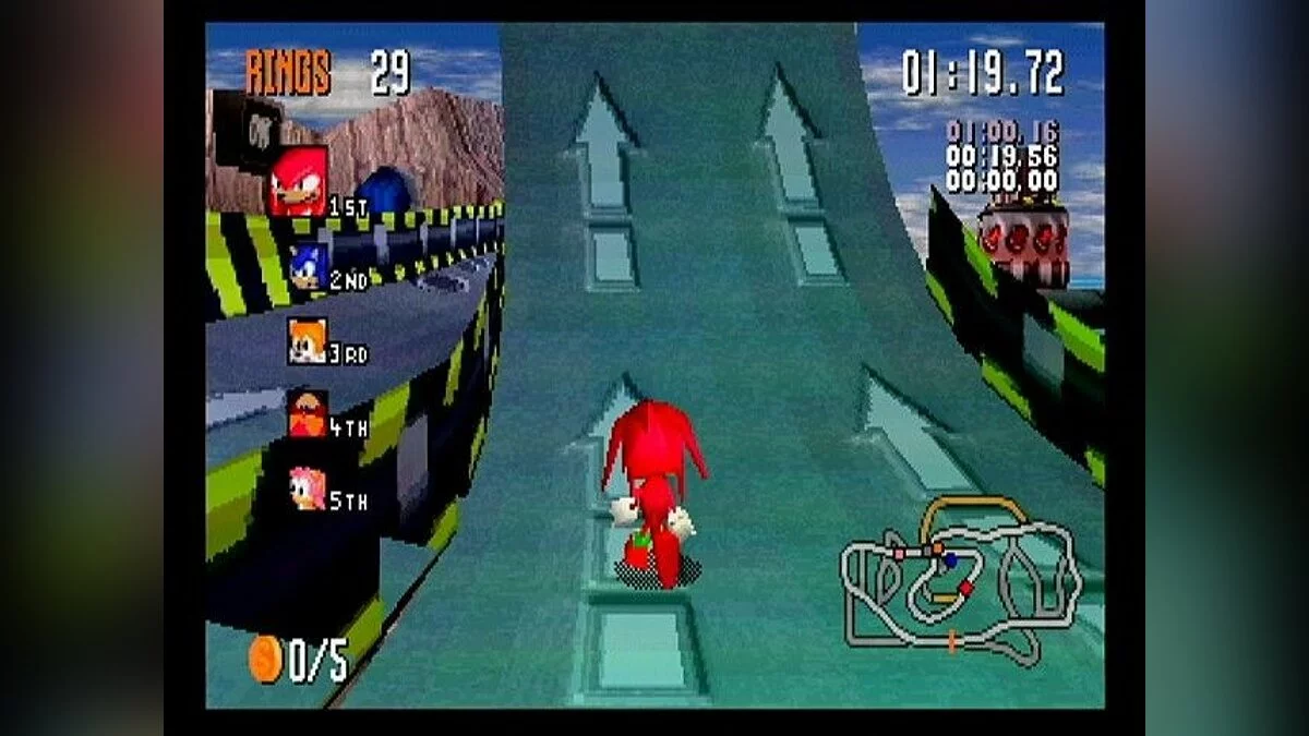 Скриншот из игры Sonic R - 5