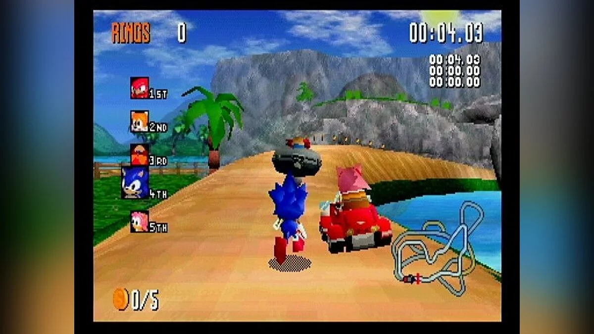 Скриншот из игры Sonic R - 4
