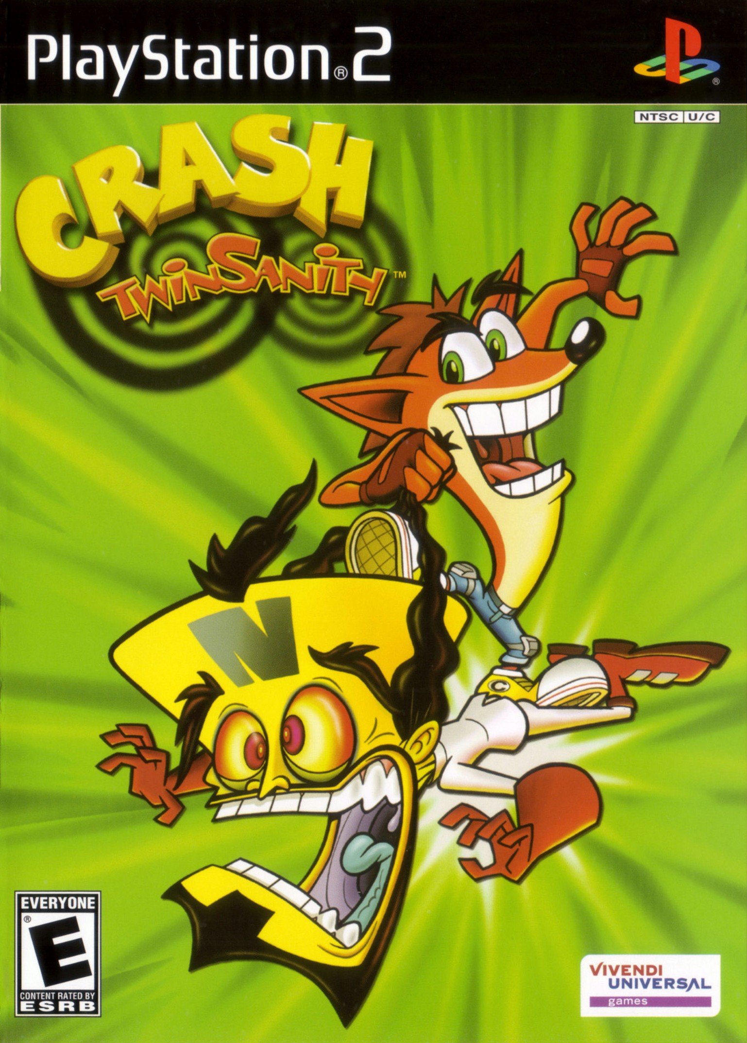 Обложка игры Crash Twinsanity