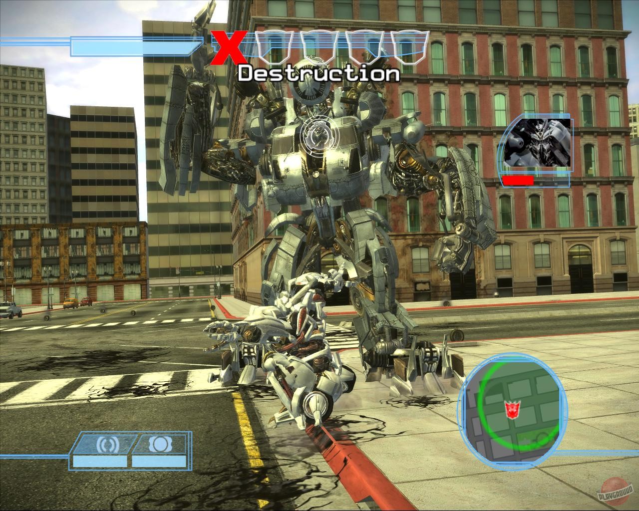 Скриншот из игры Transformers: The Game - 2