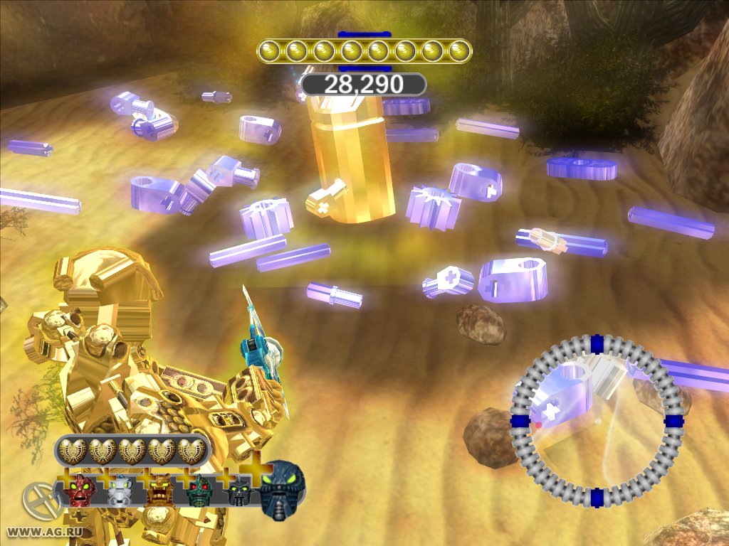 Скриншот из игры Bionicle Heroes - 78