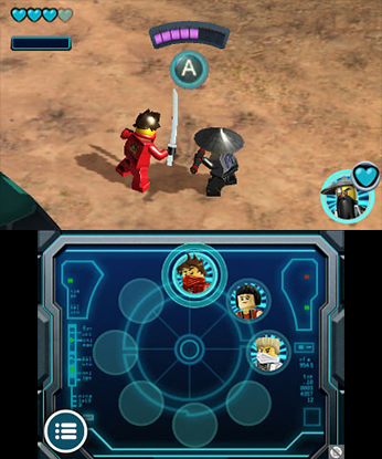 Скриншот из игры LEGO Ninjago Nindroids - 12