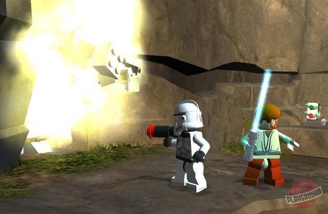 Скриншот из игры Lego Star Wars: The Video Game - 2
