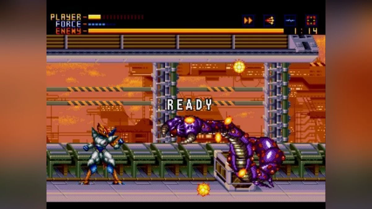 Скриншот из игры Alien Soldier - 2