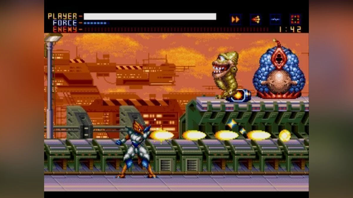 Скриншот из игры Alien Soldier - 15