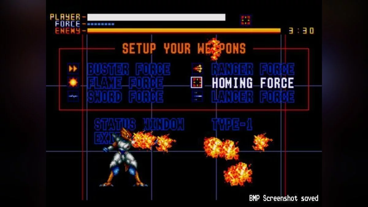 Скриншот из игры Alien Soldier - 8