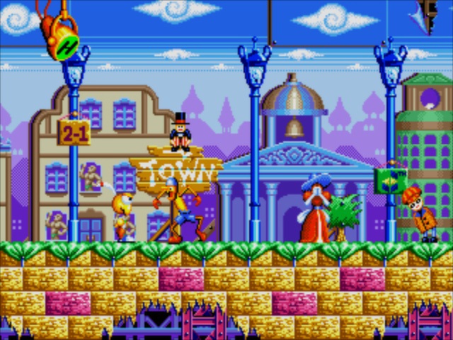 Скриншот из игры Dynamite Headdy - 11