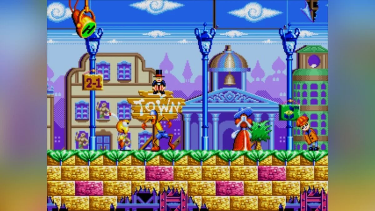 Скриншот из игры Dynamite Headdy - 12