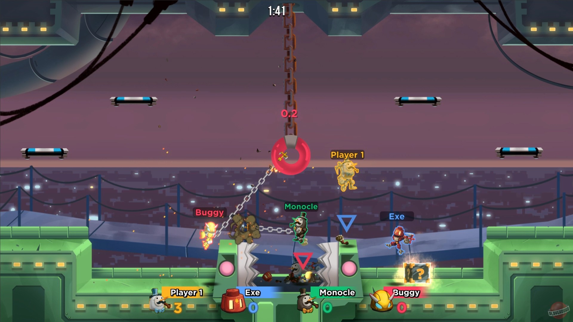 Скриншот из игры Hookbots - 11