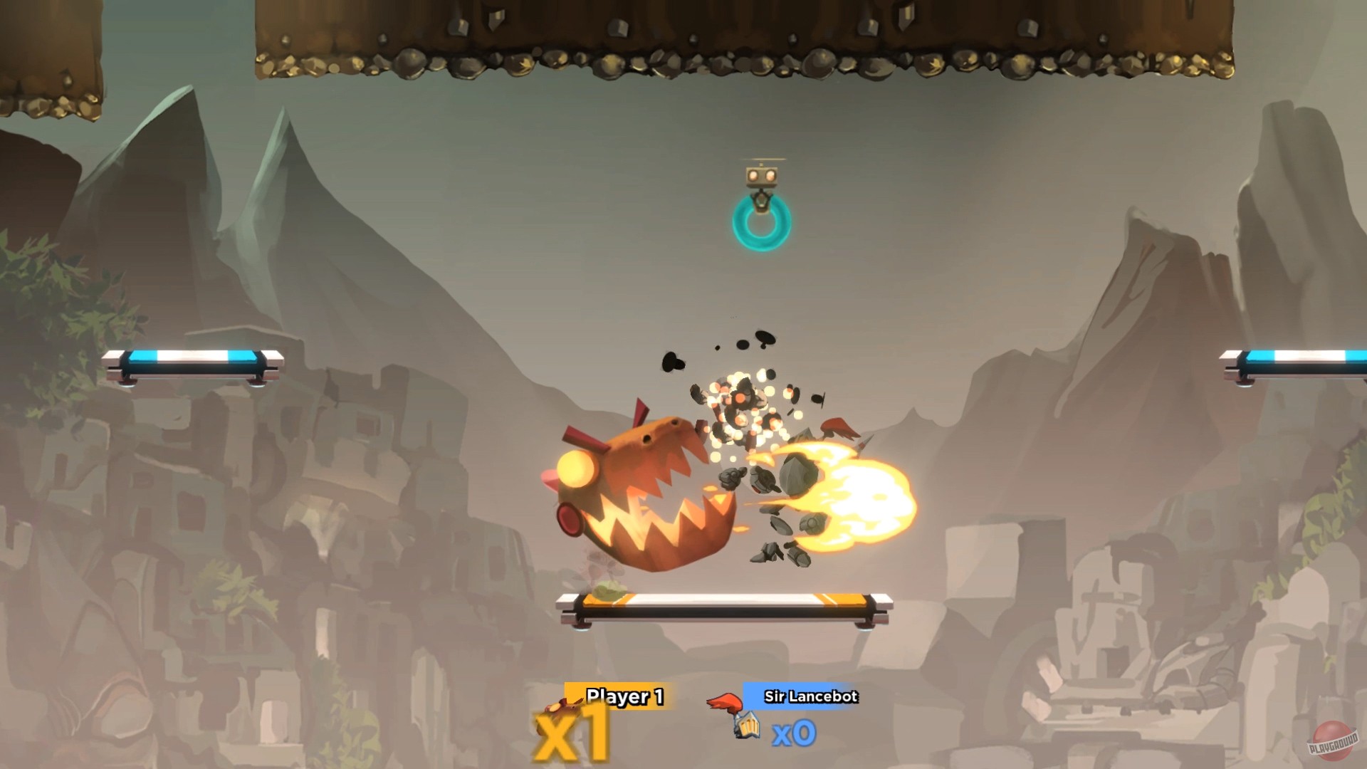 Скриншот из игры Hookbots - 2