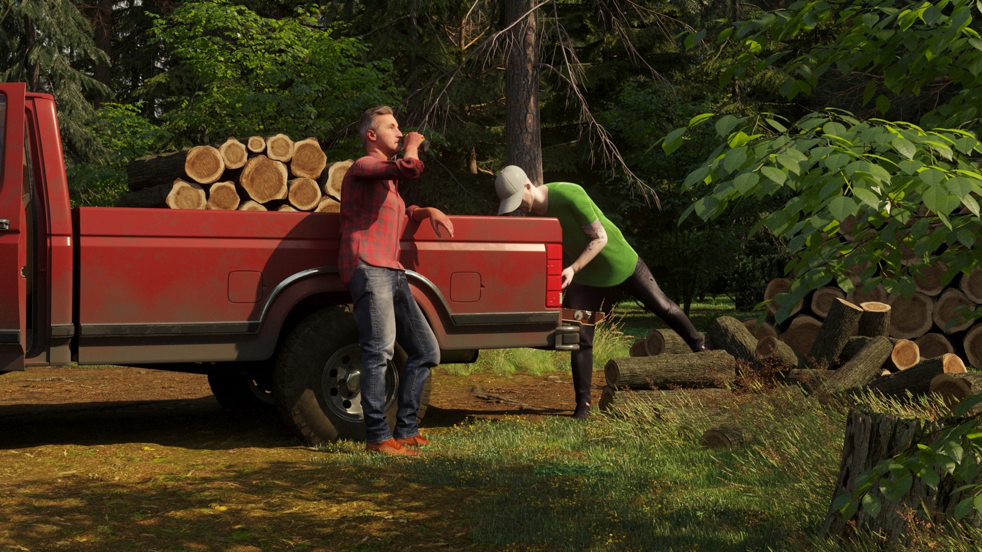 Скриншот из игры Forester Simulator - 5