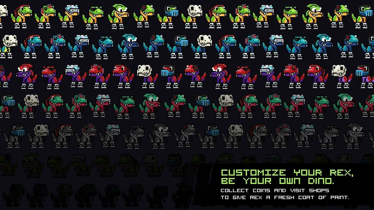 Скриншот из игры JumpJet Rex - 12