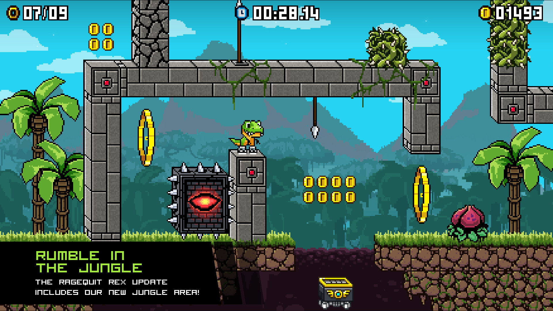 Скриншот из игры JumpJet Rex - 22