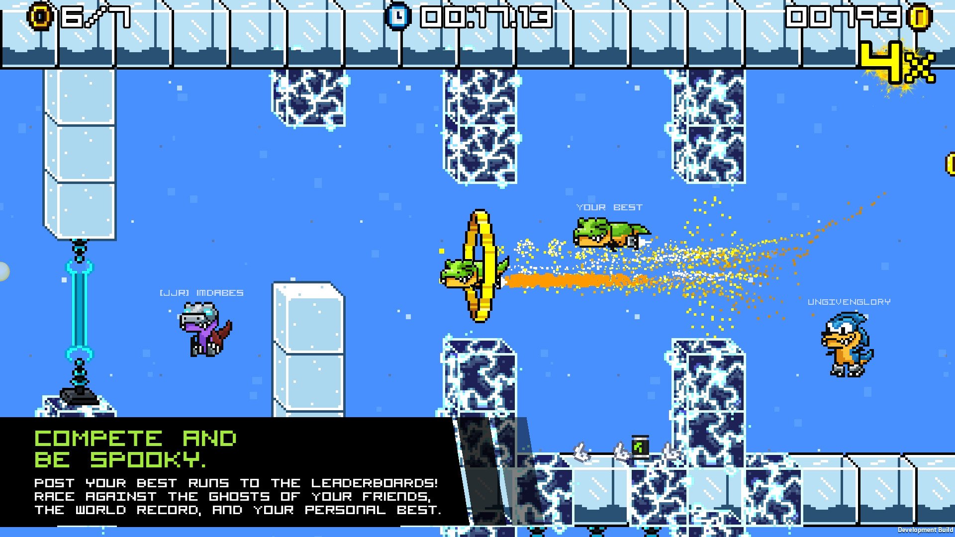 Скриншот из игры JumpJet Rex - 5