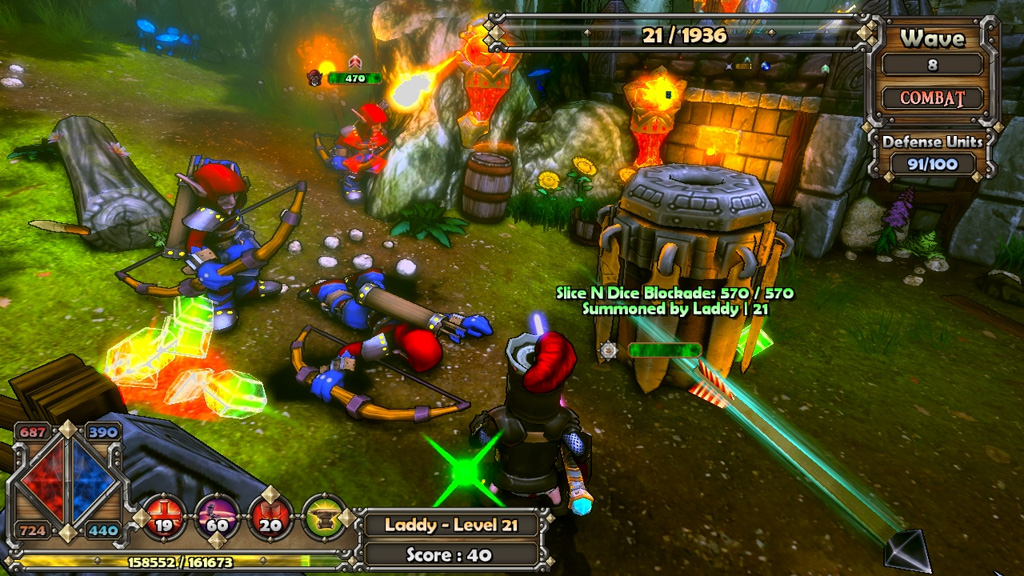 Скриншот из игры Dungeon Defenders - 65