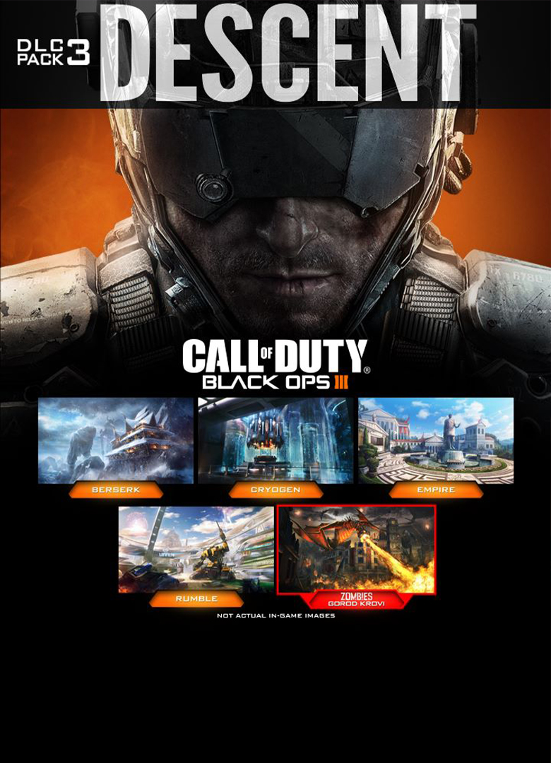 Обложка игры Call of Duty: Black Ops 3 - Descent