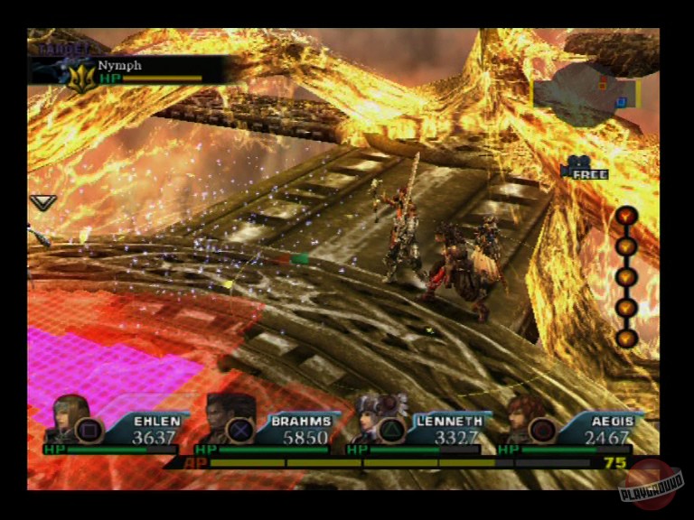 Скриншот из игры Valkyrie Profile 2: Silmeria - 10