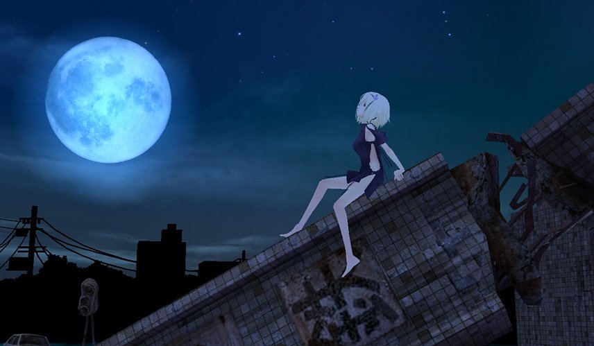 Скриншот из игры Fragile Dreams:  Farewell Ruins of the Moon - 40