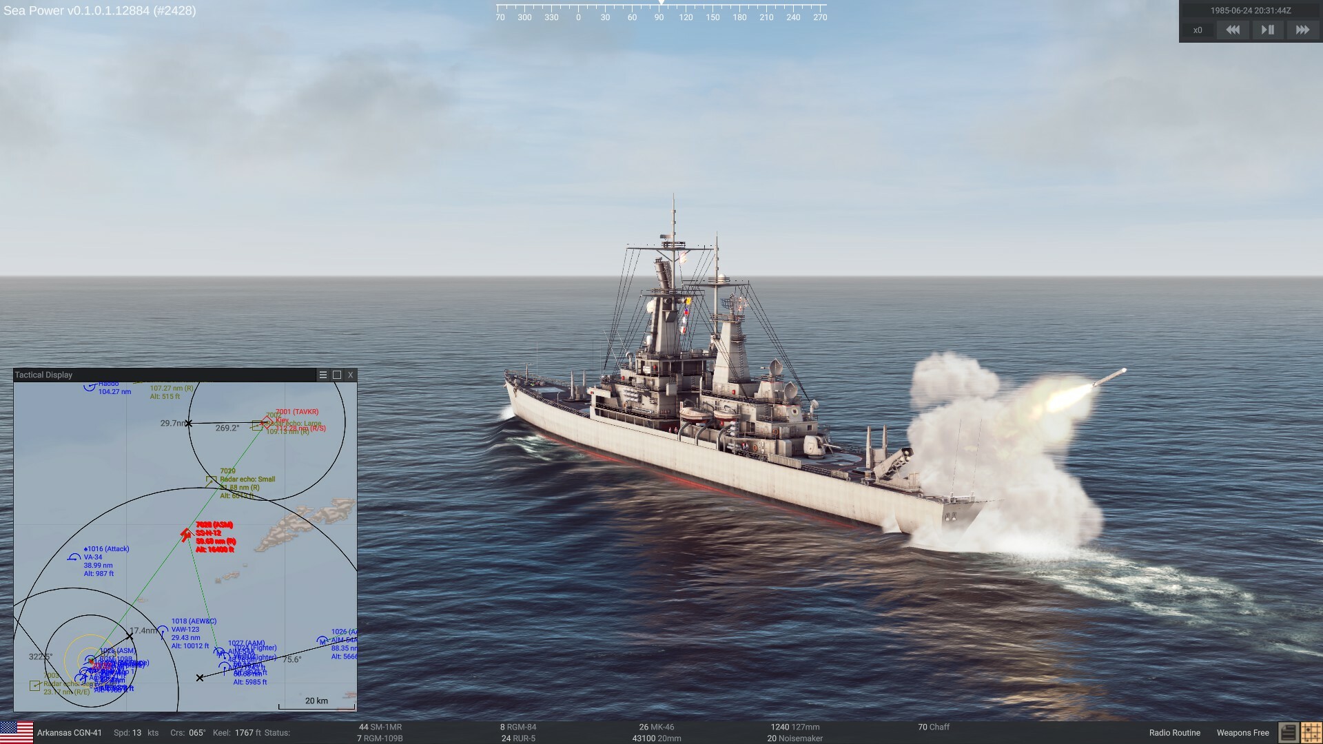 Скриншот из игры Sea Power : Naval Combat in the Missile Age - 34