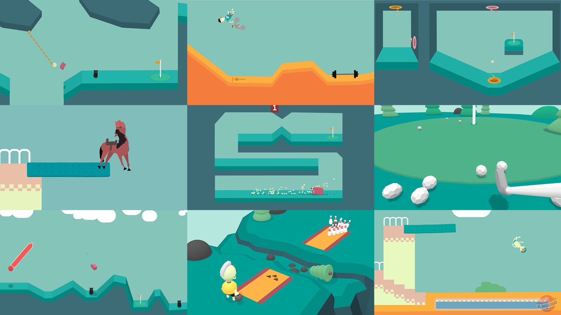 Скриншот из игры WHAT THE GOLF? - 15