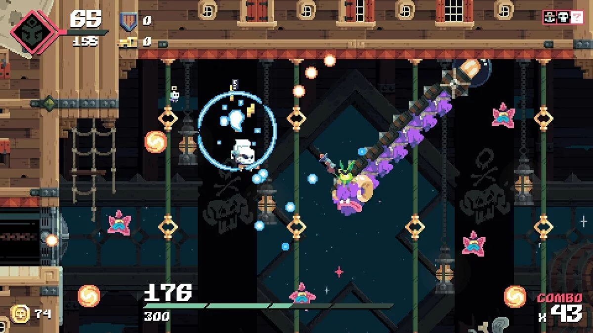 Скриншот из игры Flinthook - 20