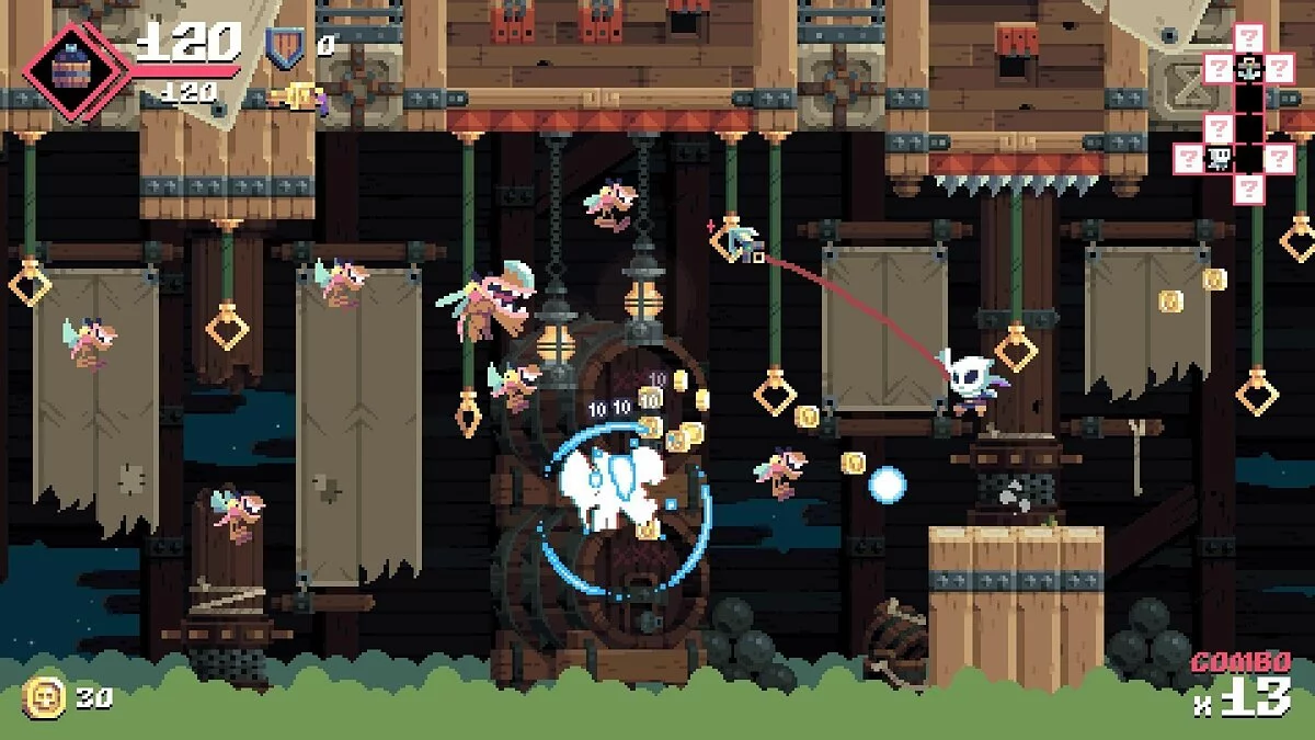 Скриншот из игры Flinthook - 24