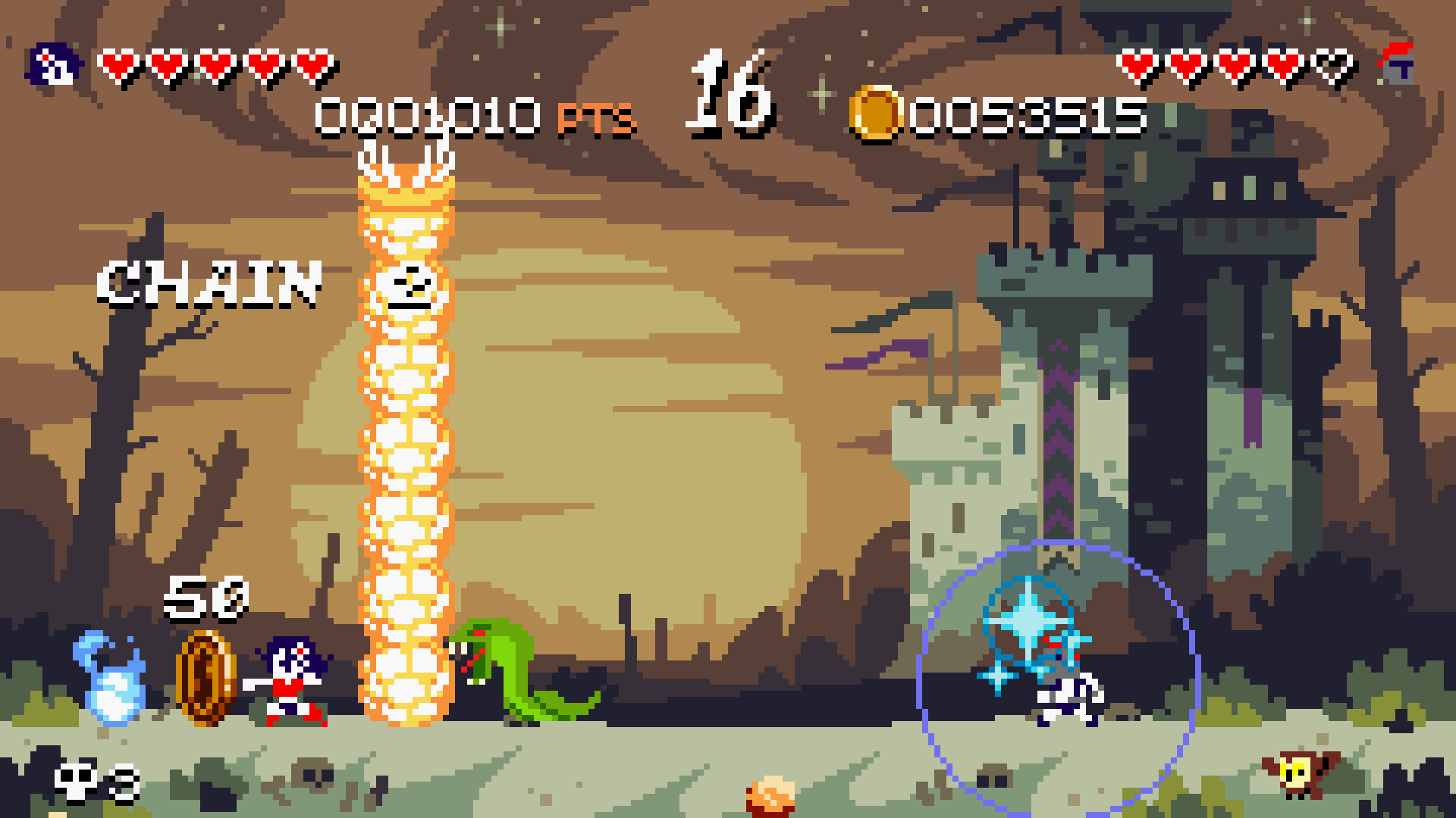 Скриншот из игры Curses 'N Chaos - 2