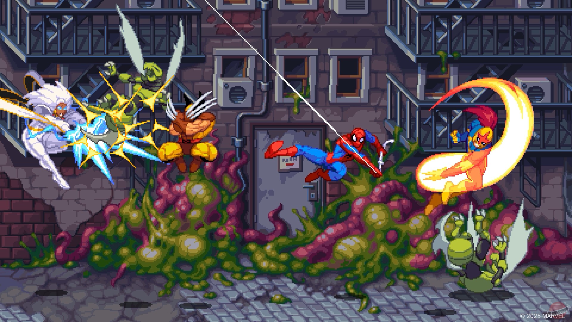 Скриншот из игры Marvel Cosmic Invasion - 12