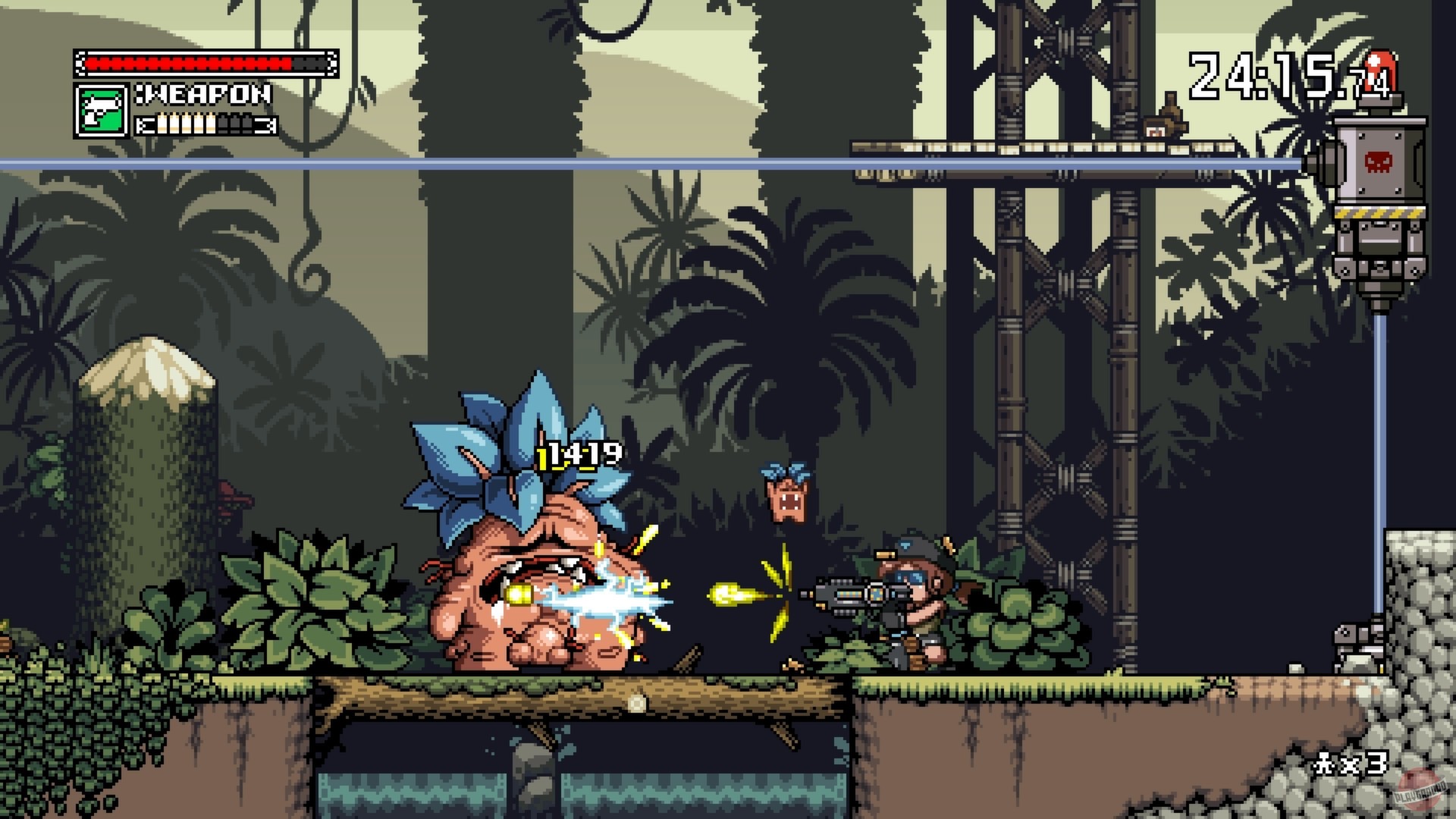 Скриншот из игры Mercenary Kings - 21