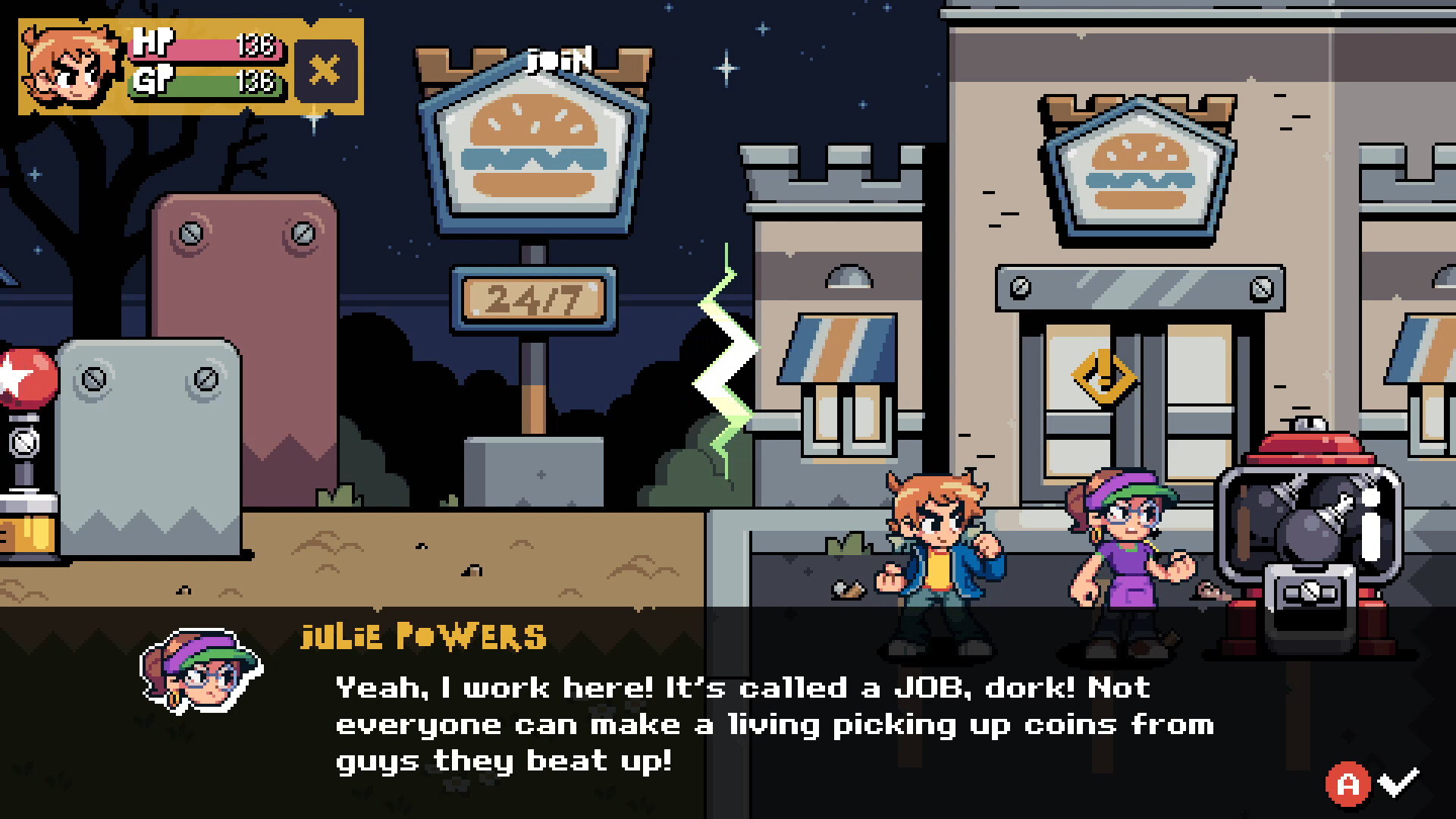 Скриншот из игры Scott Pilgrim EX - 5