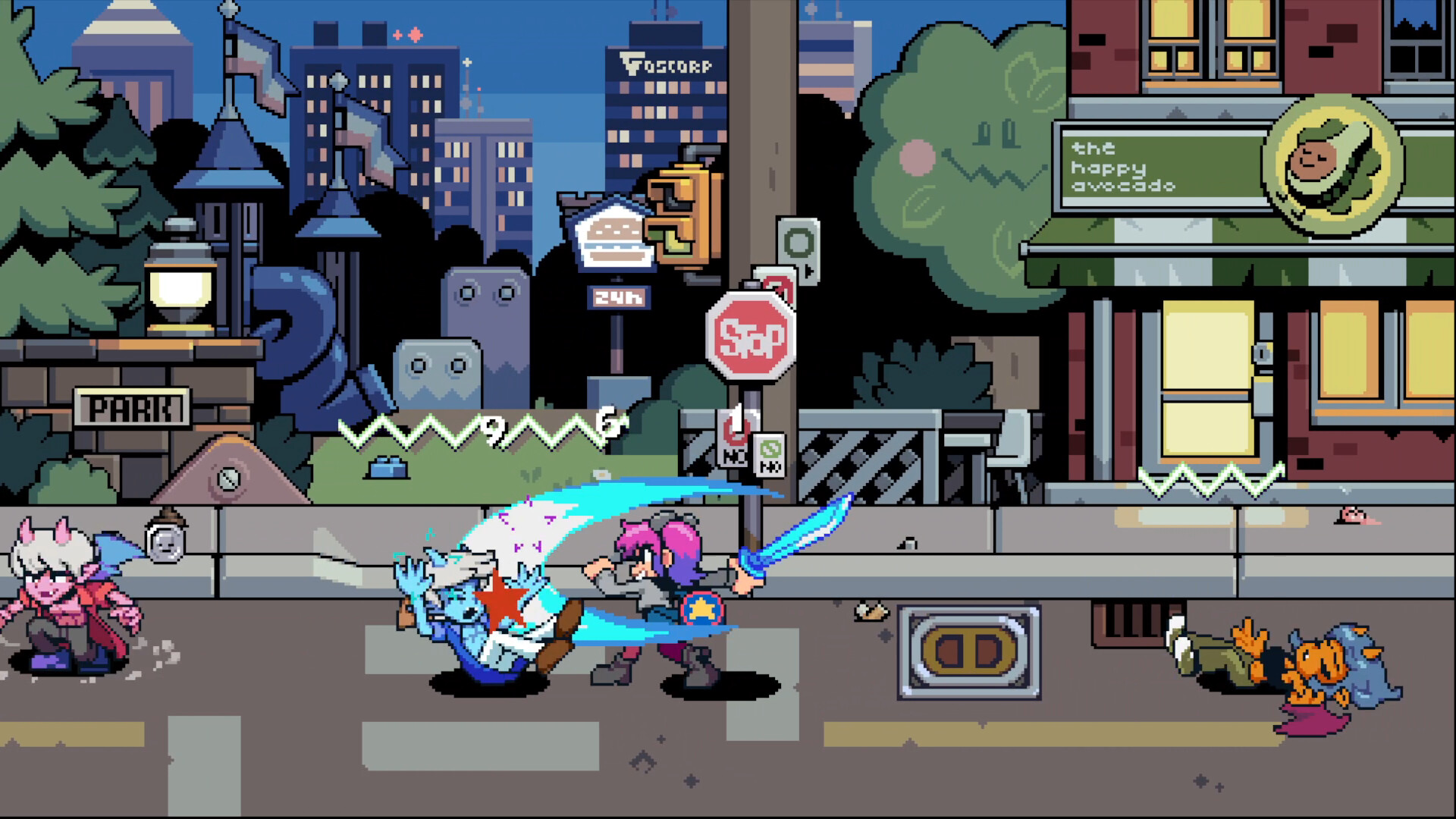 Скриншот из игры Scott Pilgrim EX - 3