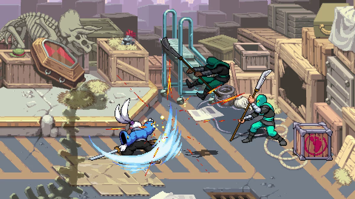 Скриншот из игры Teenage Mutant Ninja Turtles: Shredder's Revenge - Dimension Shellshock - 4