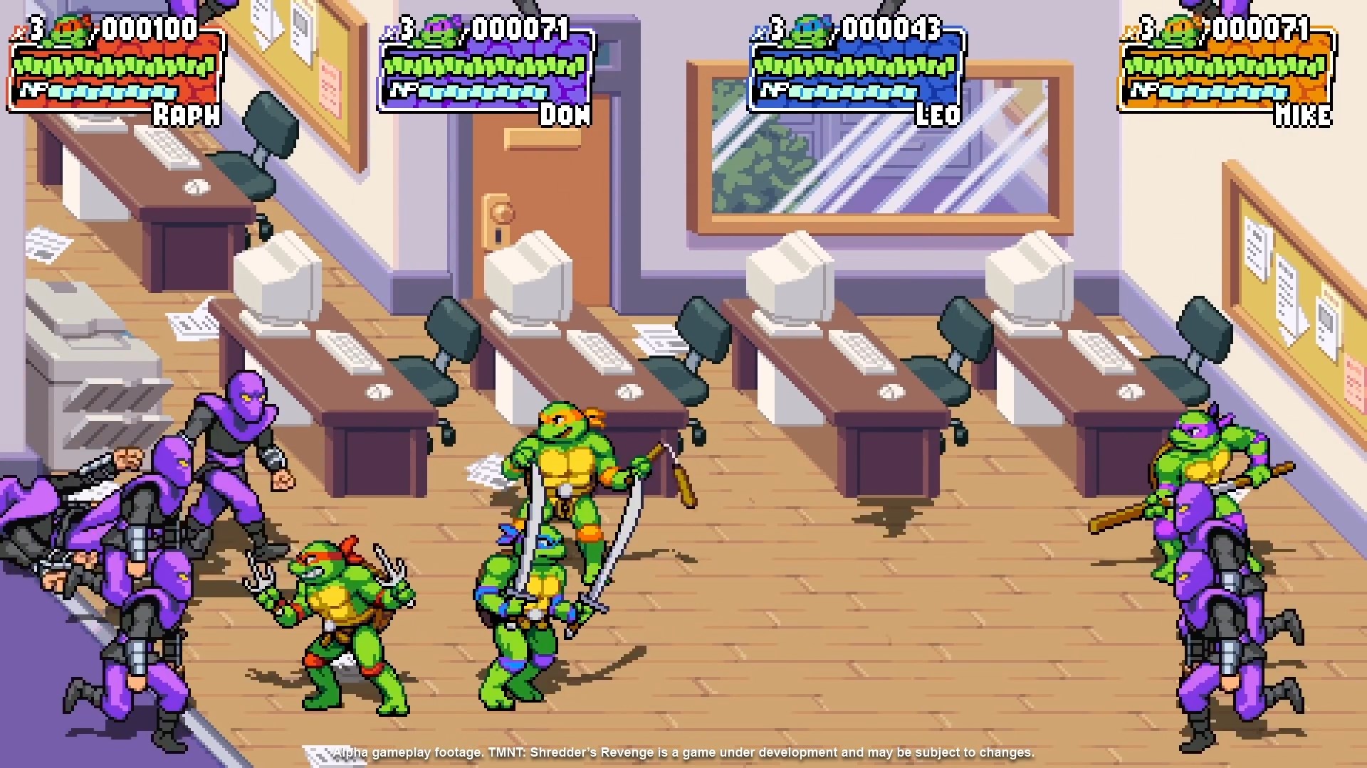 Скриншот из игры Teenage Mutant Ninja Turtles: Shredder's Revenge - 17