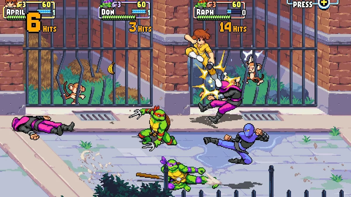 Скриншот из игры Teenage Mutant Ninja Turtles: Shredder's Revenge - 8