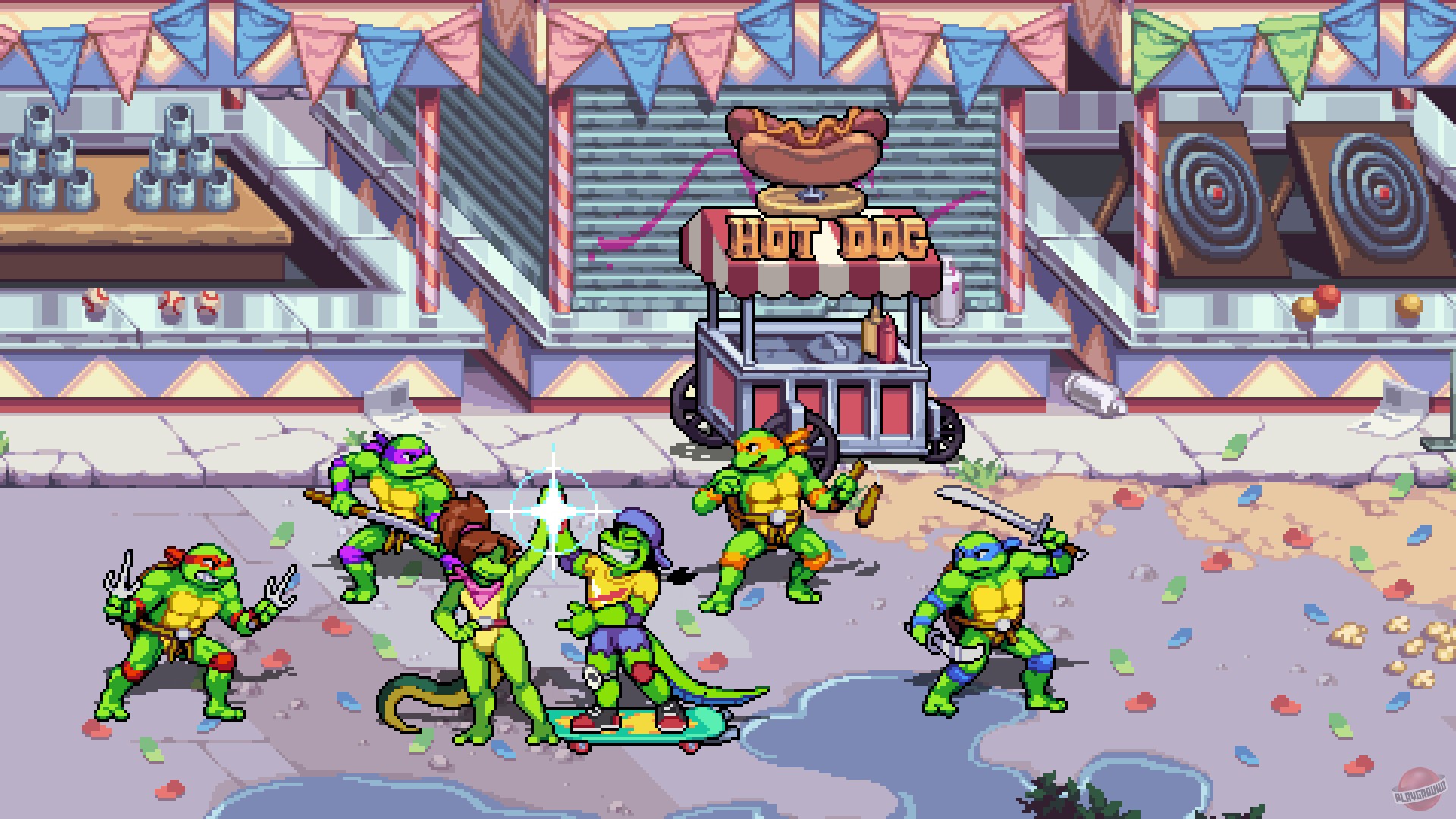 Скриншот из игры Teenage Mutant Ninja Turtles: Shredder's Revenge - 30