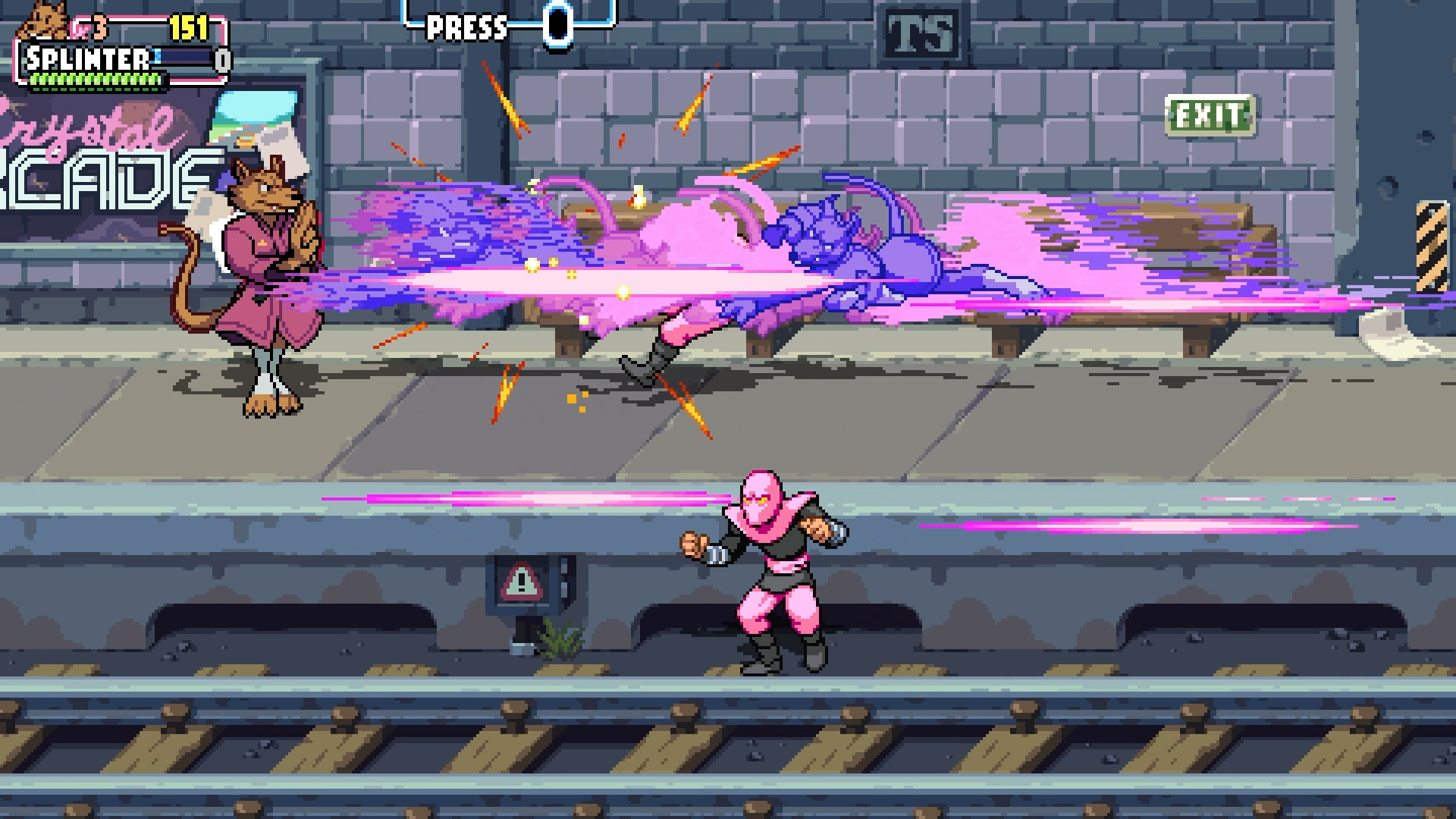 Скриншот из игры Teenage Mutant Ninja Turtles: Shredder's Revenge - 12