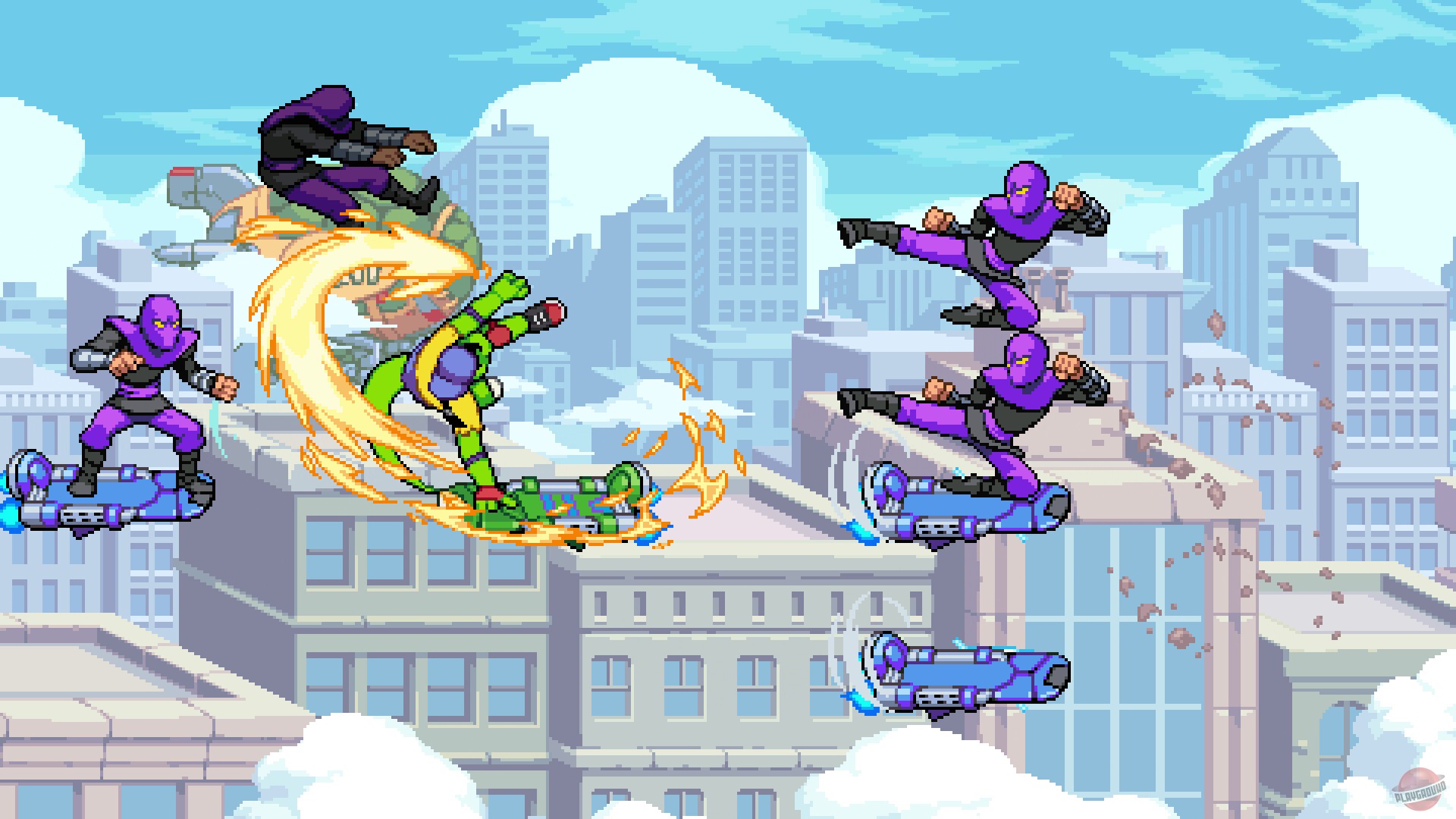 Скриншот из игры Teenage Mutant Ninja Turtles: Shredder's Revenge - 61