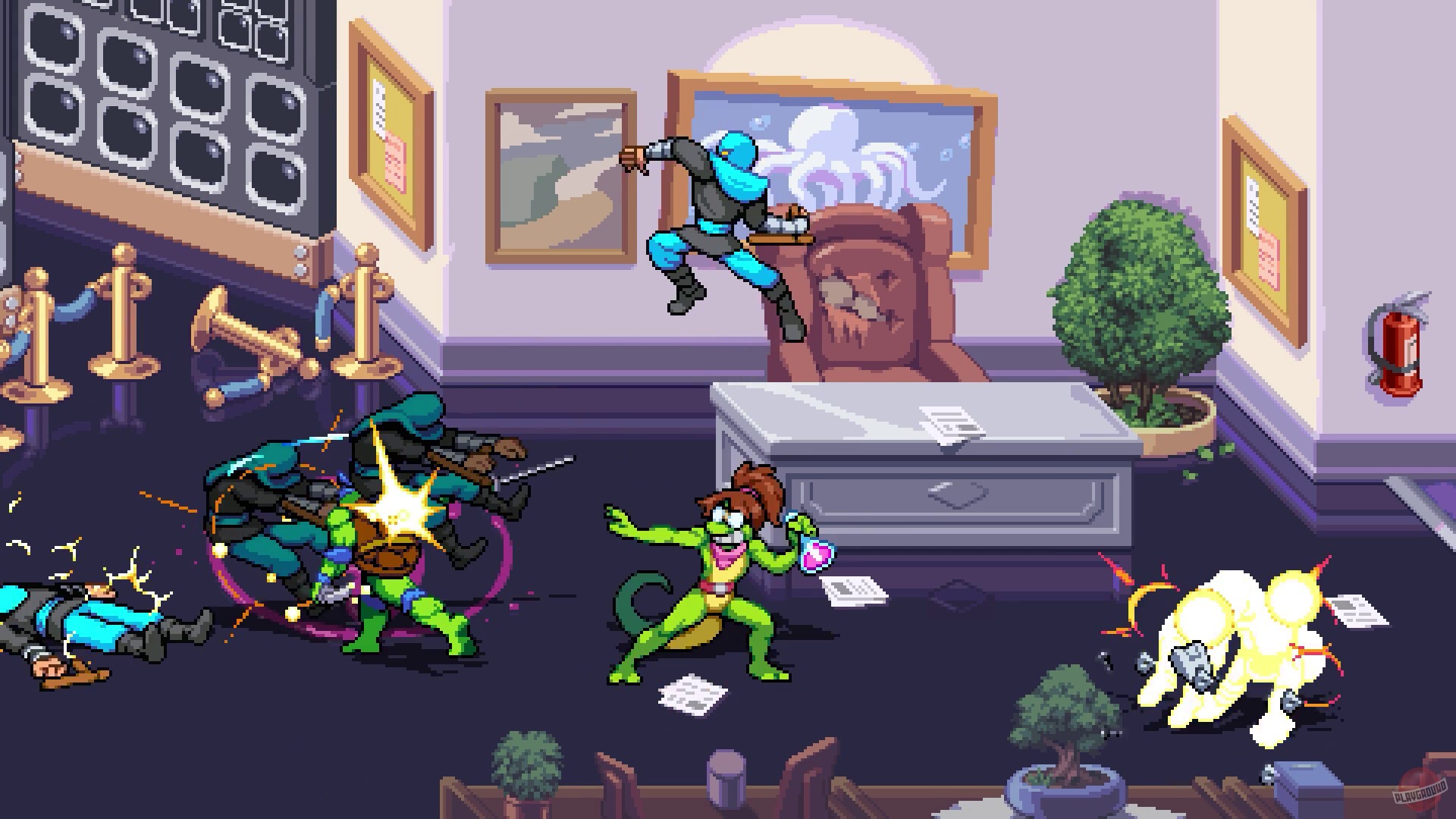 Скриншот из игры Teenage Mutant Ninja Turtles: Shredder's Revenge - 55
