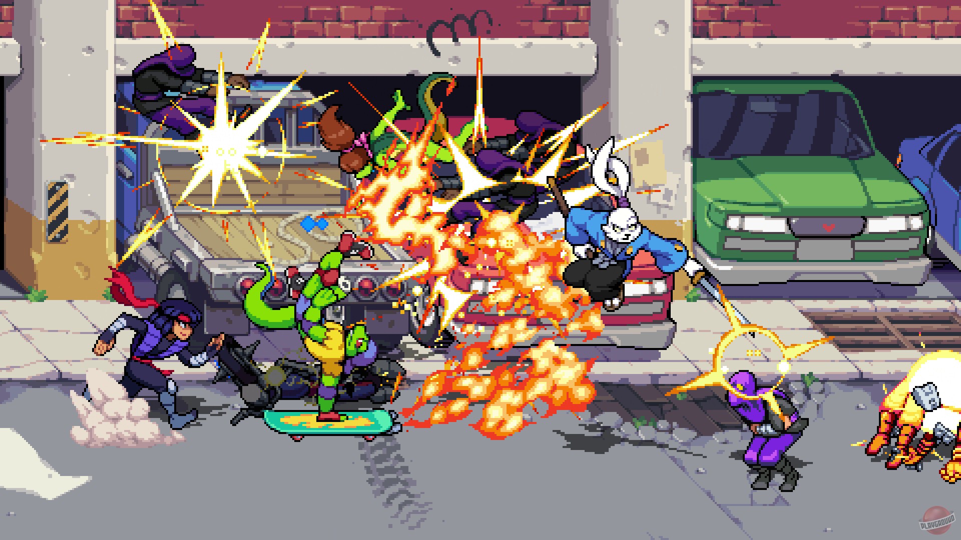 Скриншот из игры Teenage Mutant Ninja Turtles: Shredder's Revenge - 50