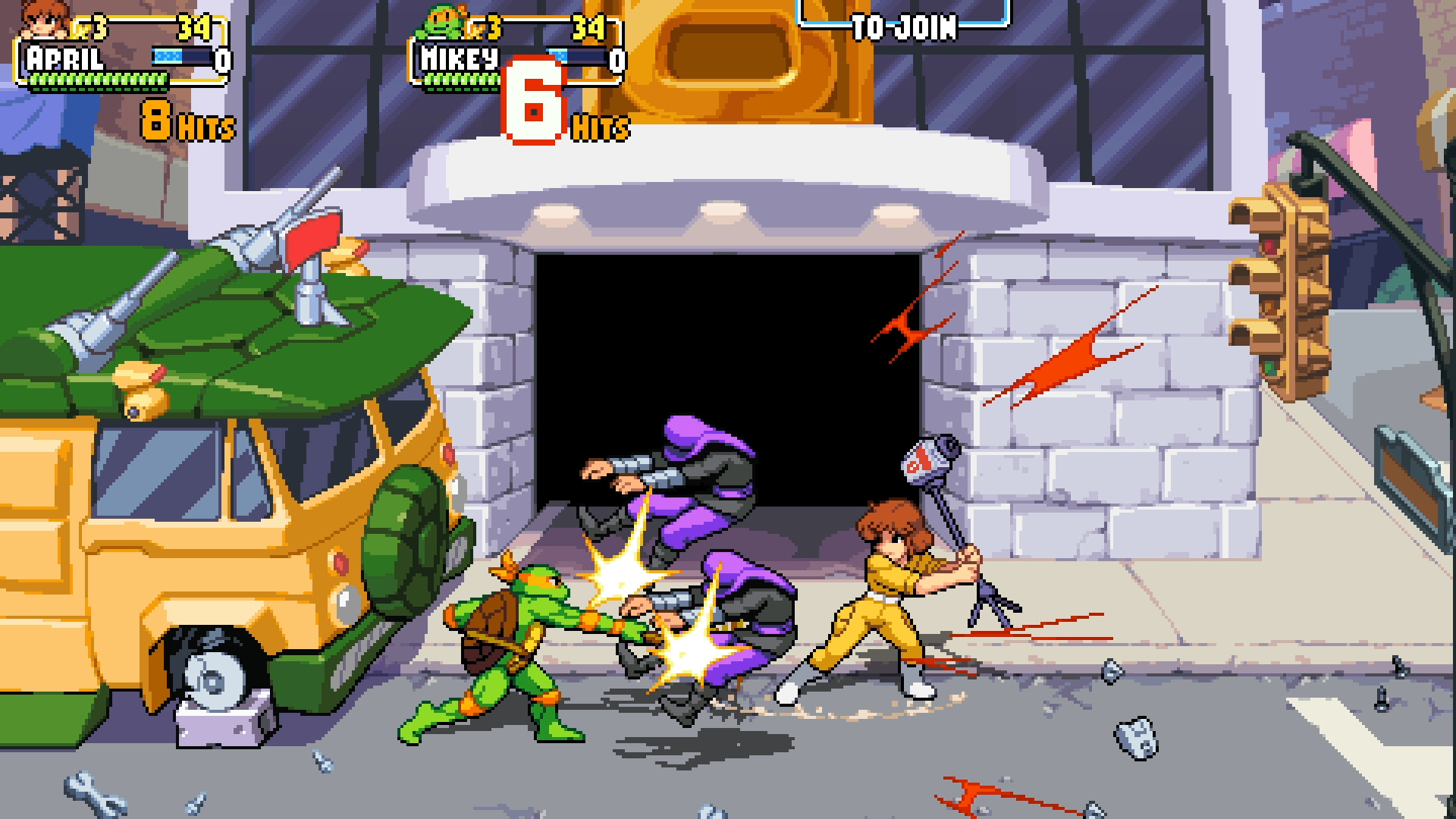 Скриншот из игры Teenage Mutant Ninja Turtles: Shredder's Revenge - 25