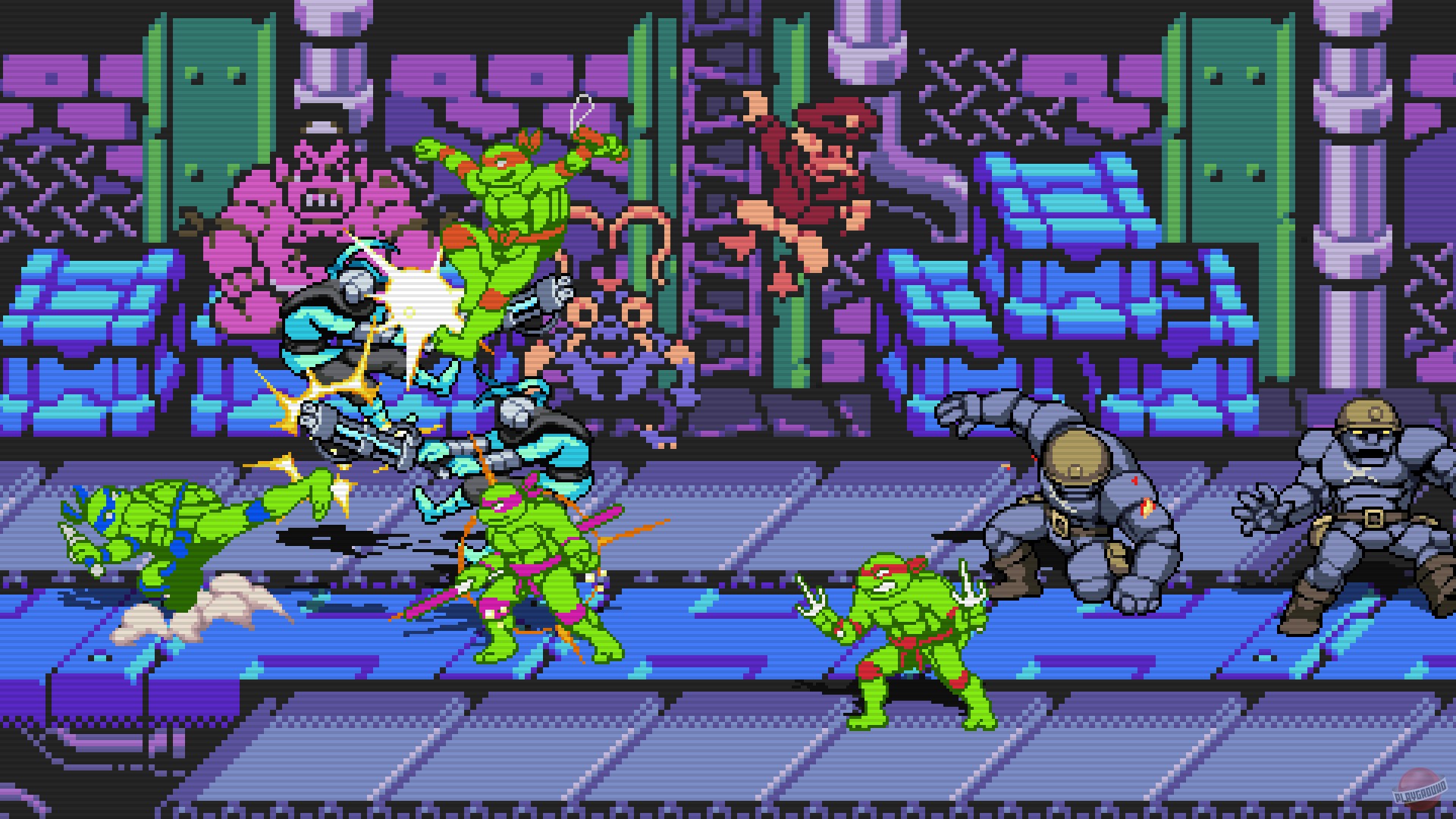 Скриншот из игры Teenage Mutant Ninja Turtles: Shredder's Revenge - 56