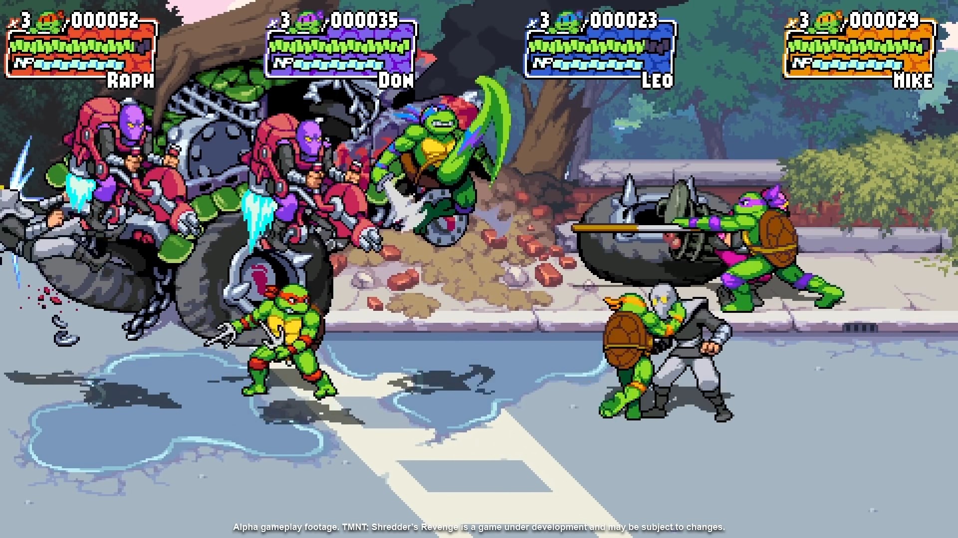 Скриншот из игры Teenage Mutant Ninja Turtles: Shredder's Revenge - 31