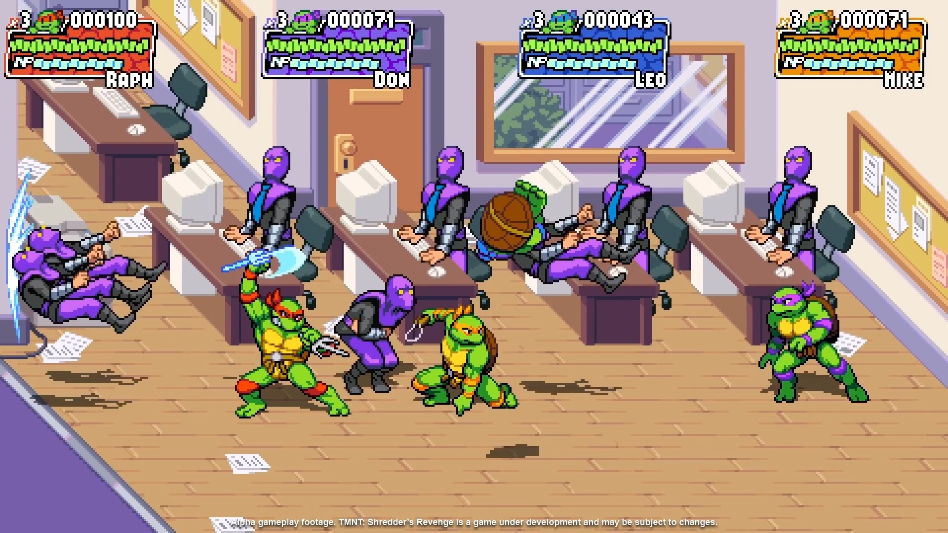 Скриншот из игры Teenage Mutant Ninja Turtles: Shredder's Revenge - 37